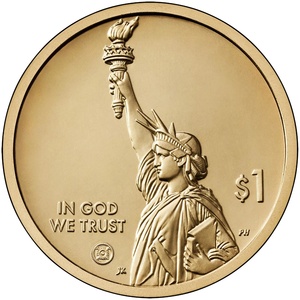 2024 1-dollar - S - Illinois - Reverse Proof obverse